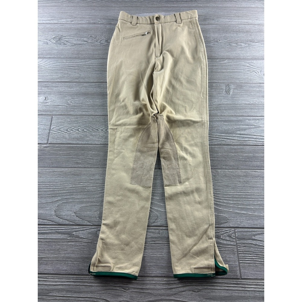Devon Aire Fine Riding Attire Equestrian Breeches Pants Women's Size 26 R Tan